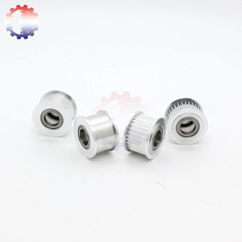 Description Picture 6 of item32Teeth HTD 3M Tensioner Idler 32T Bearing Guide 3M Pulley 3M Belt Pulley 6/10/15/20mm HTD3M Synchronous Wheel 3M Idler 32 Teeth
