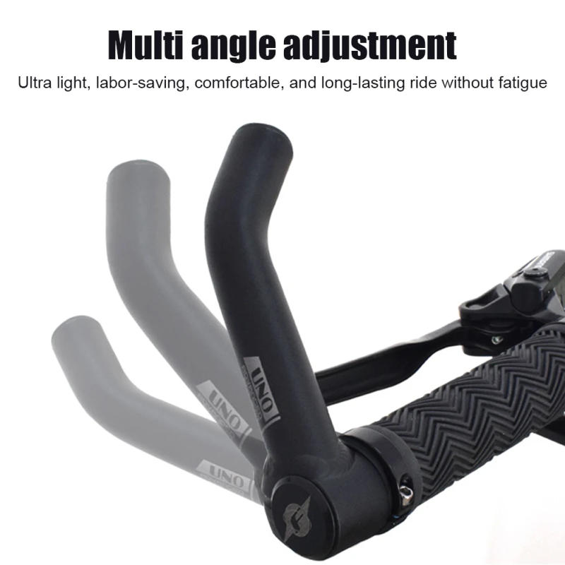 Description Picture 5 of item1 Pair Auxiliary Riding Horn Rest Handlebars Lightweight Bike Grip Bar End Handle Cycling Fatigue Relief Bicycle Accessories
