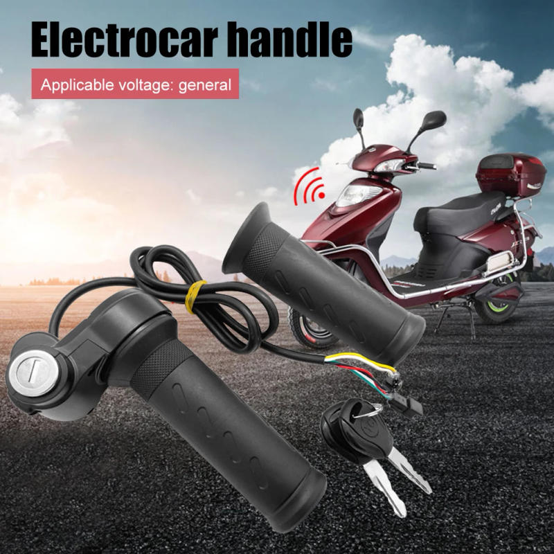 Description Picture 5 of itemElectric Bicycle Scooter Acceleration Handle Universal Voltage Electric Bike Scooter Twist Throttle Grip Replacement Parts