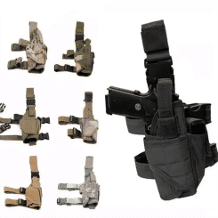 Tactical Military Drop Leg Holster Thigh Gun Holsters For Men Women Airsoft Pistol Holster For Left Handed with Magazine Pouch