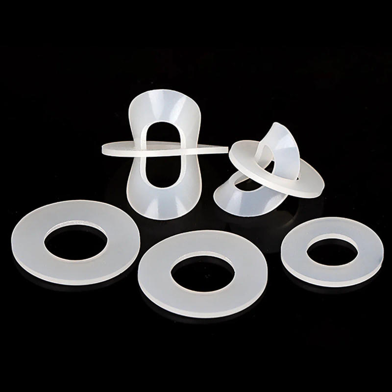 Description Picture 6 of itemHigh Temperature Resistant Soft Silicone Flat Gasket