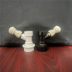 TWELVETAP Home Brew Beer Keg Connector Dispenser Thread Head Ball Lock Keg Disconnect Connectors Ball Lock With 5/16” Push Fit