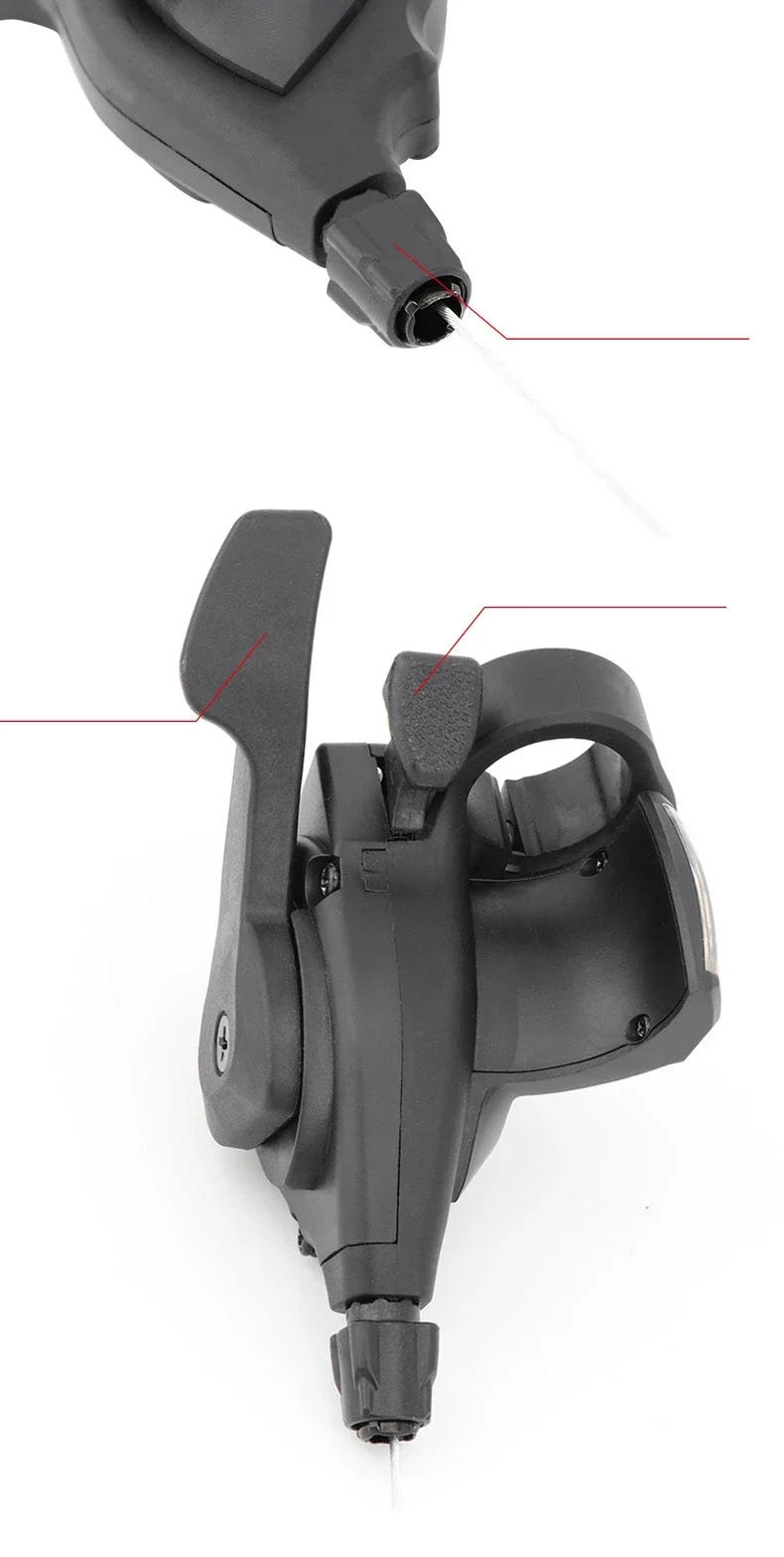 Description Picture 6 of itemMicroNEW Bicycle Derailleur 3x7 3x8 3x9 3x10 3x11 Speed MTB Front Rear Shift Lever Mountain Bike Shifter Cycling Parts