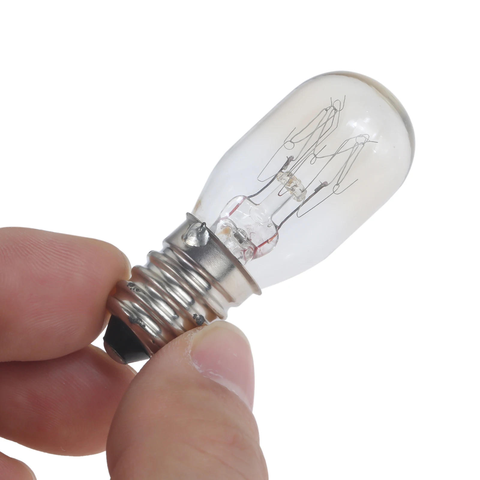 Description Picture 5 of item1pc 220V E12/BA15D/E14 Sewing Machine Bulb 15W Threaded Plug-in Incandescent Lamp Corn LED Fridge Light Craft Warning Light DIY