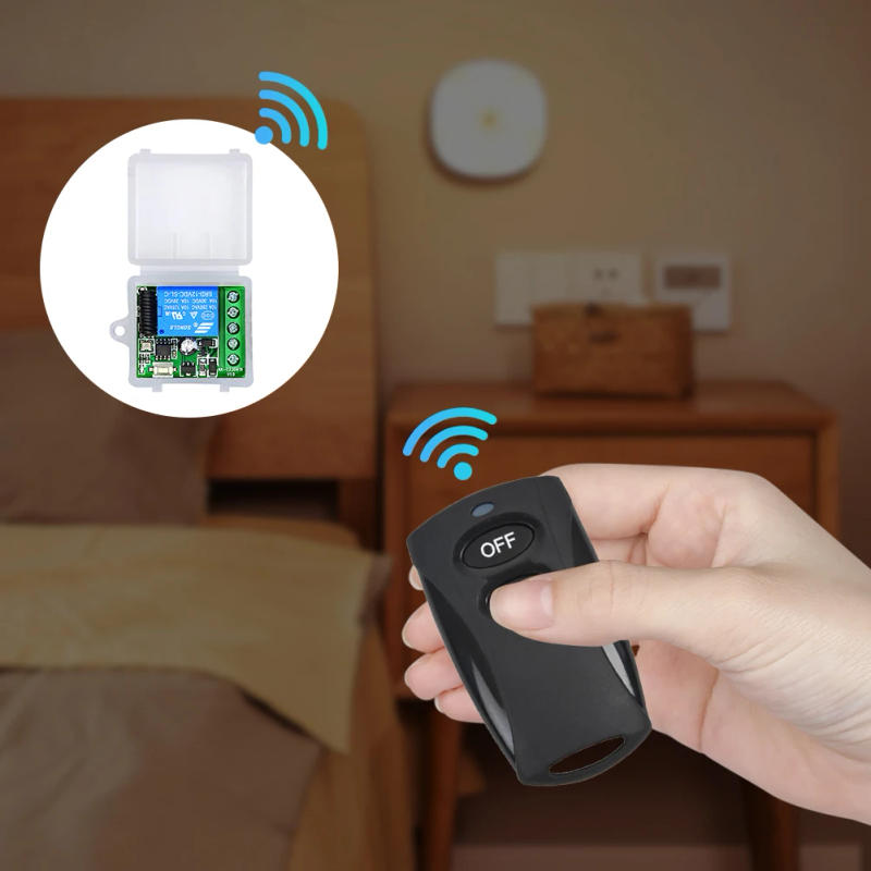 Description Picture 6 of item433MHz Wireless Remote Control Mini Module 1CH DC 12V Relay Receiver Module 10A RF On Off Transmitter for LED Access Door System