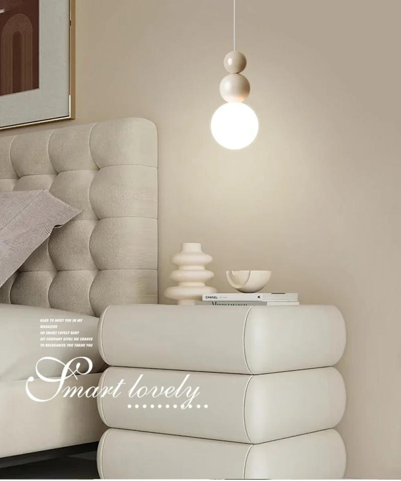 Description Picture 2 of itemModern Minimalist Pendant Light Personality Bedroom Bedside Hanglamp Woonkamer Interior Decorative Ceiling Chandelier Luminaires