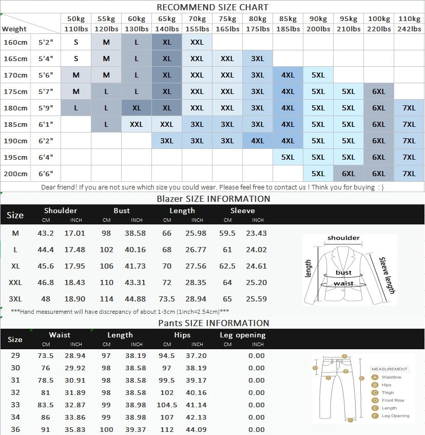 Description Picture 2 of itemMen Suits (Blazer+ Pants) Men's Fashion Business Gentleman British Style Solid Color Trend Casual Slim Work Groom Best Man Suit