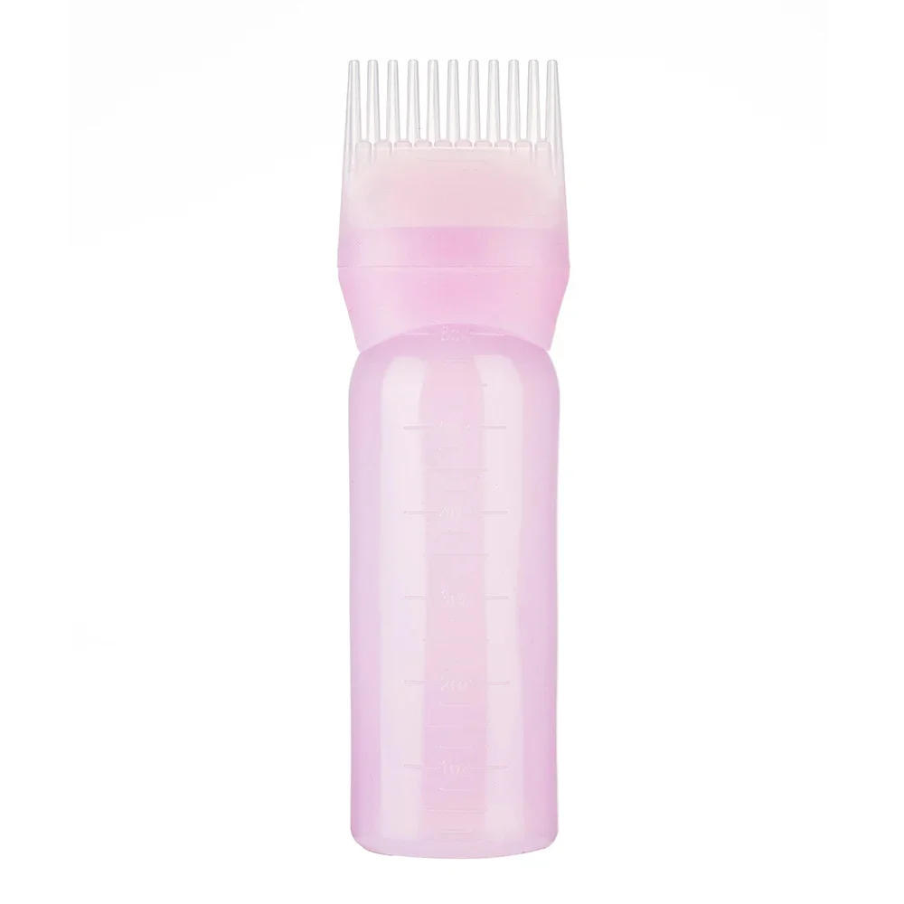 Description Picture 4 of itemSdatter 3 Colors Hair Dye Applicator Brush Bottles Dyeing Shampoo Bottle Oil Comb Hair Dye Bottle Applicator Hair Coloring Styli