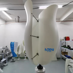 FLTXNY ROSE Flower Shape 3KW 5KW Wind Turbine Generator 3000W 5000W 12V 24V 48V 3 Phase AC Vertical Windmill For Home Farm Park