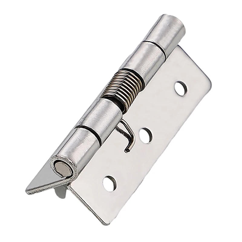 Description Picture 5 of itemStainless Steel 1/1.5/2/2.5/3-inch Automatic Spring Hinge Cabinet Door Wardrobe Hardware And Furniture Fittings Mini Micro Hinge
