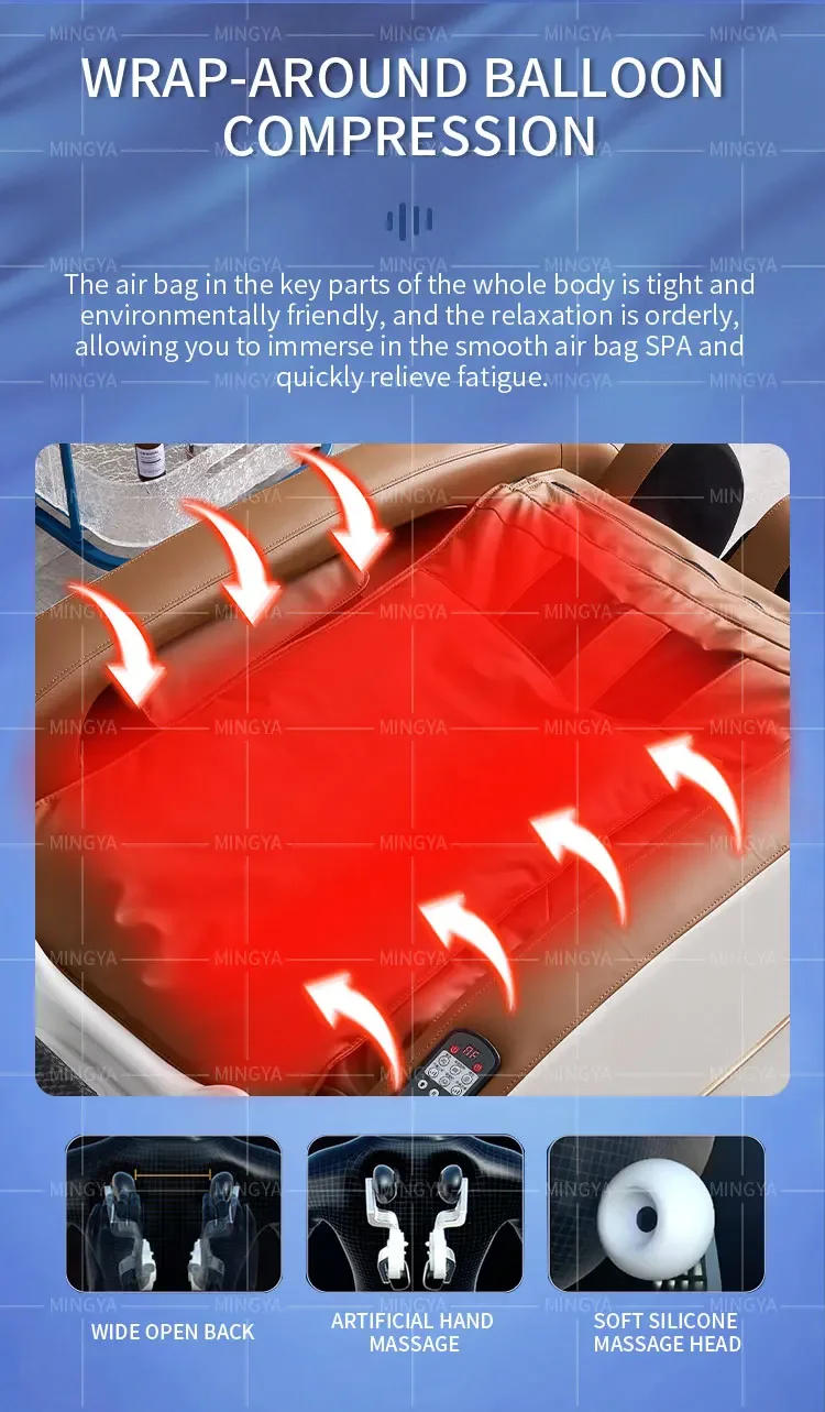 Description Picture 5 of itemFactory custom Salon Hair Washing chair electric Massage Table head spa Shampoo Bed