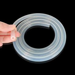 1M/5M Transparent Flexible Silicone Tubing ID 0.5 1 2 2.5 3 4 5 6 7 8 mm Food Grade Tube Pipe Temperature Resistance Nontoxic
