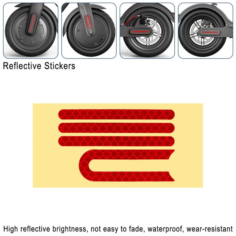 Description Picture 5 of itemModifited Fender Heighten Pad Kit for Xiaomi M365 Pro 1S Electric Scooter 10Inch Tyre Rear Wheel Mudguard Kickstand Foot Support