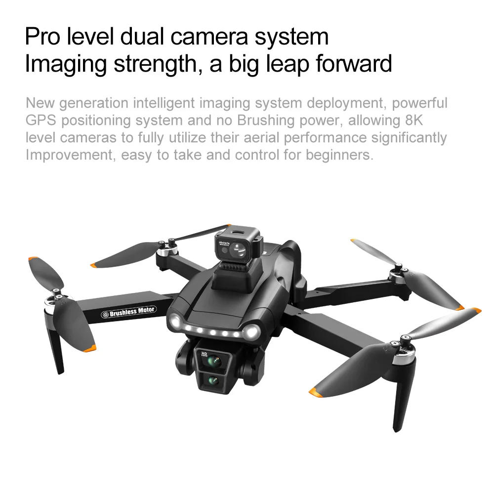 Description Picture 4 of itemFor Xiaomi V198GPS Drone ESC 8K Profesional HD Camera Brushless Obstacle Avoidance Aerial Optical Foldable Quadcopter Mini Dron