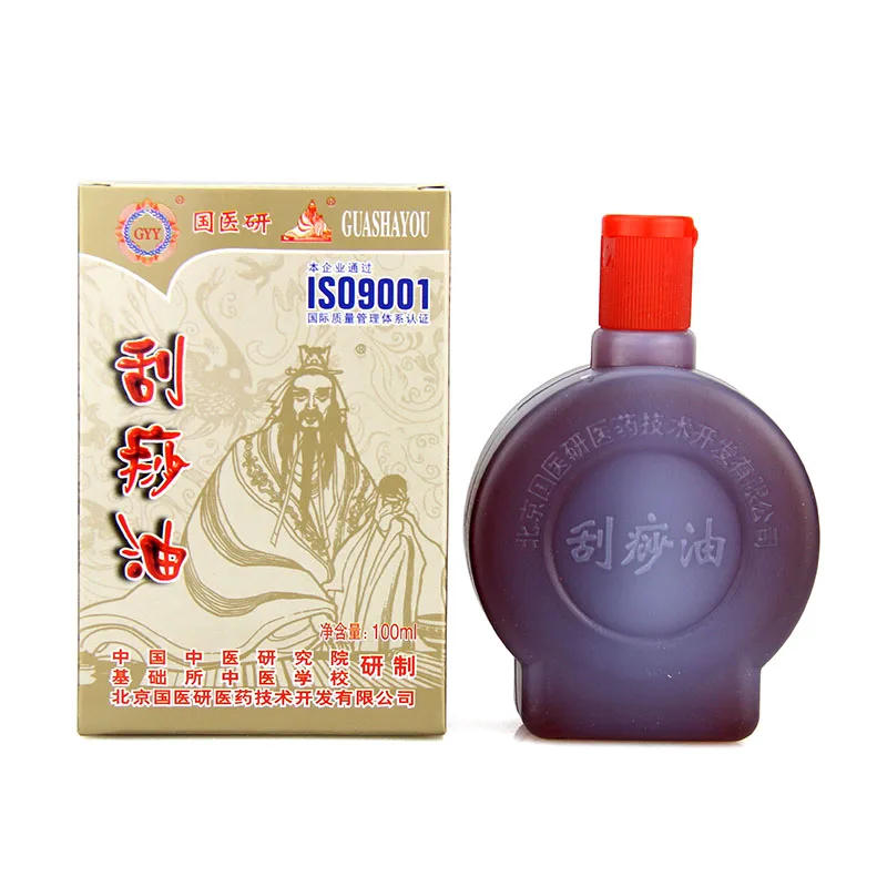 Description Picture 2 of item3Pcs Traditional Gua Sha Essential Oil Gua Sha Massage Plant Oil Scraping Oil Body Massage Oil 100ml