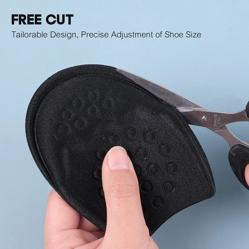 Description Picture 4 of itemWomen Men Pain Relief Forefoot Insert Half Insoles Non-slip Sole Shoe Cushion Reduce Padded Front Foot Pads for Shoes Inserts