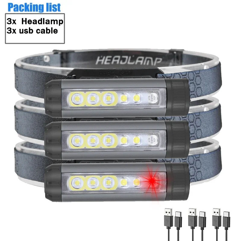 LED Mini Headlight USB