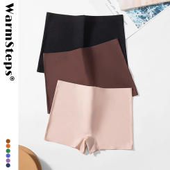 WarmSteps One Pieces Women's Panties Boxers Underwear for Woman Safety Shorts Low Rise Boxers Ladies New Underpants XS-M