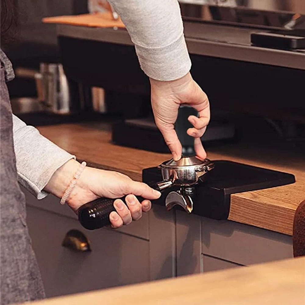 Description Picture 2 of item51/53/58mm Espresso Coffee Tampers with Graduated Scale Spring-Loaded Equilibrium Coffee Distributor Barista Accessories Coffeew