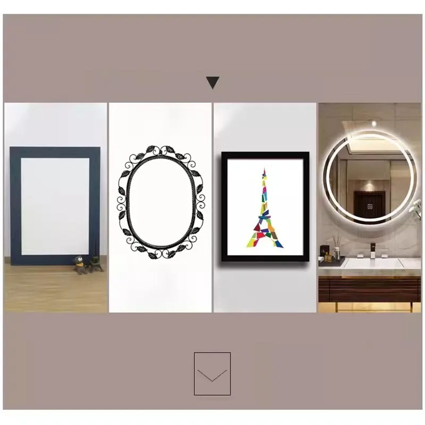Description Picture 6 of item10Pcs Iron Picture Hanger Hooks Hanging Oil Painting Mirror Art Photo Frame HangerCabinet Board Wall Hook Furniture Accessories