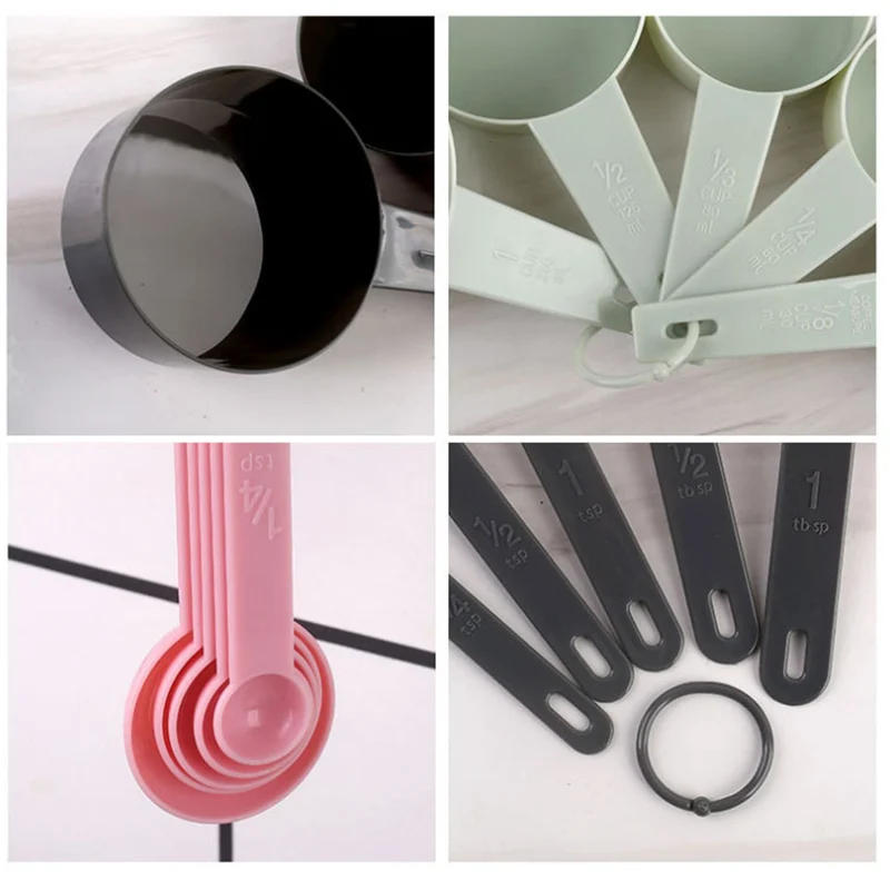 Description Picture 4 of item10pcs/set Kitchen Measuring Spoon Measuring Cups Measuring Tools Portable Plastic Coffee Sugar Scoop Kitchen Gadgets