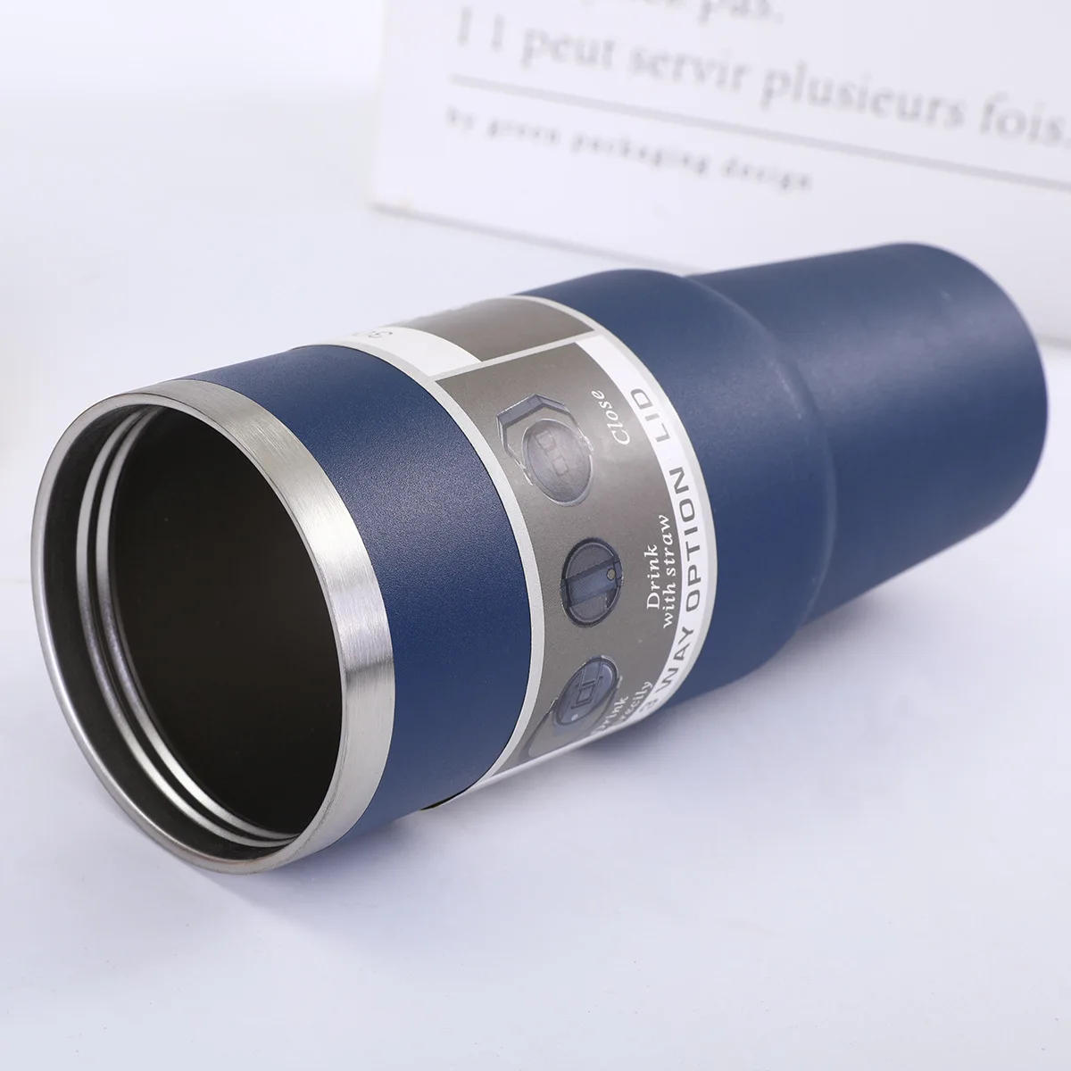 Description Picture 4 of item30oz Stainless Steel Coffee Cup Cold And Hot Double-layer Insulated Cup Tumbler Thermo Bottle Car Travel Mug