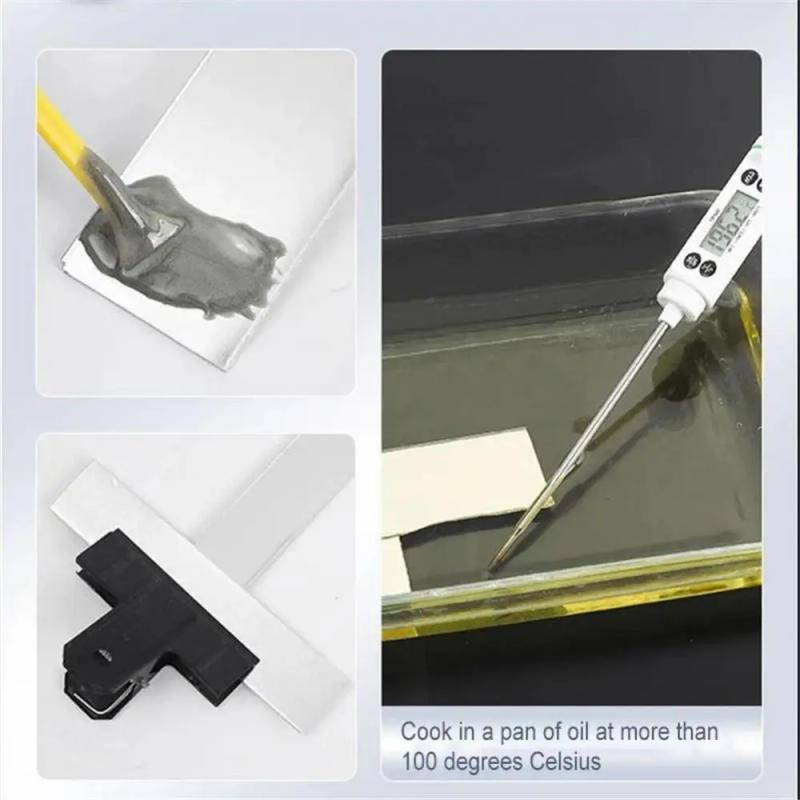 Description Picture 3 of itemAB Metal Strength Glue Repair Iron Bonding Adhesion Heat Resistance Cold Weld Metal Repair Adhesive Agent Caster Glue Weld Tool