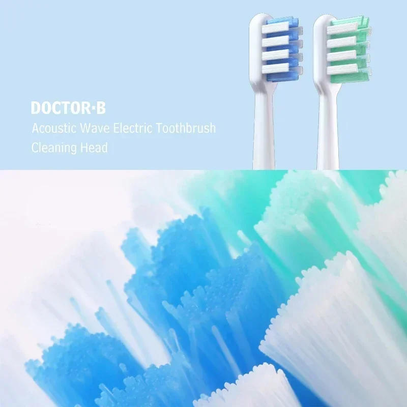 Description Picture 2 of itemReplaceable for DR BEI C1 10 PCS Brush Heads Soft DuPont Bristle Sonic Electric Toothbrush Refills Vacuum Packaging Nozzles