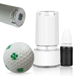 Golf Ball Stamp Self-Inking Golf Ball Stamper Fast-Drying Ball Marking Tool Customize Your Golf Balls Ink Control for Markings