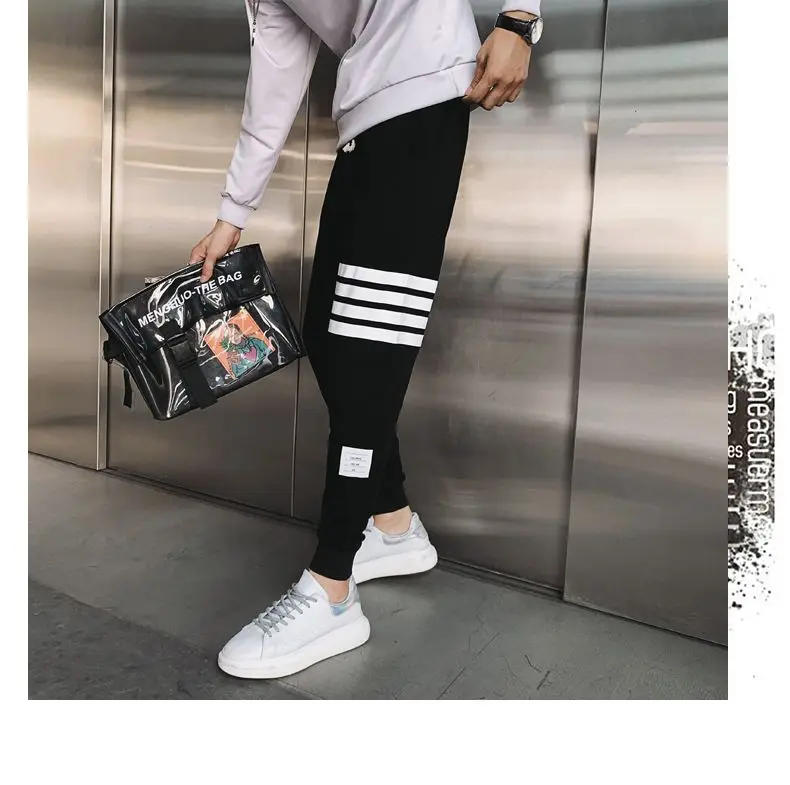 Description Picture 4 of itemSummer Harem Pants Children Men Brands Korean Style Trendy Casual Pu Shuai Slim Fit Exercise Ankle-Tied Cropped Sweatpants