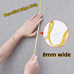 Self-adhesive Seam Wall Footing Gap Moldy Strip Waistline Border Strip Wallpaper Wall Covering Edge Strip Decorative Sticker