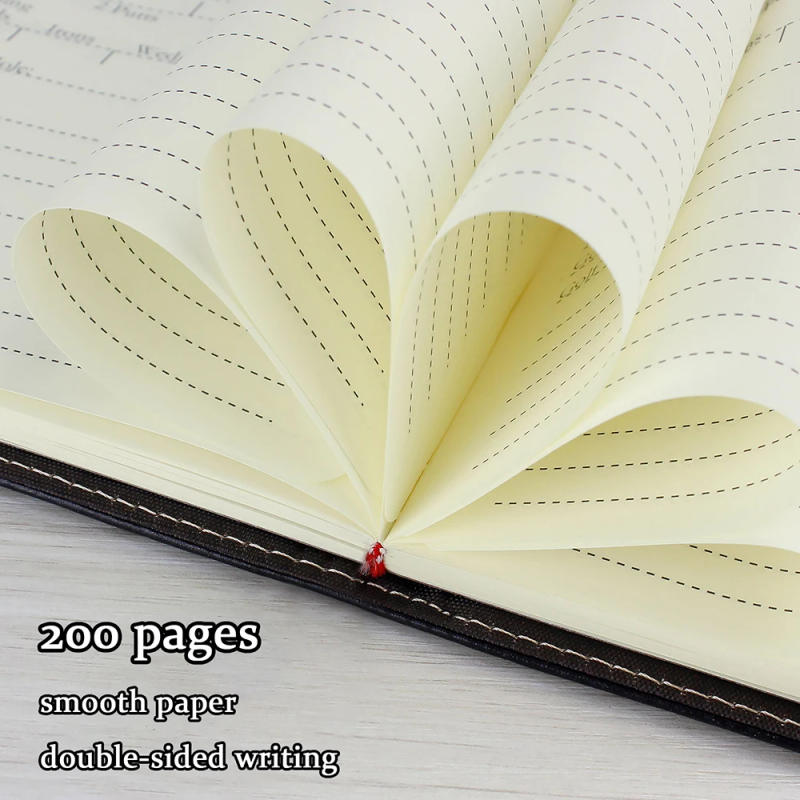 Description Picture 6 of itemBlack Leather Golf Scorecard Holder Score Notebook Log Journal Yardage Book Supplies Golf Training Aids for Men