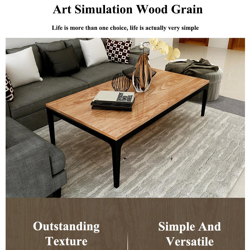 Description Picture 3 of itemWaterproof Wood Vinyl Wallpaper Roll Self Adhesive Decor Contact Paper Doors Cabinet Desktop Modern Furniture Decorative Sticker