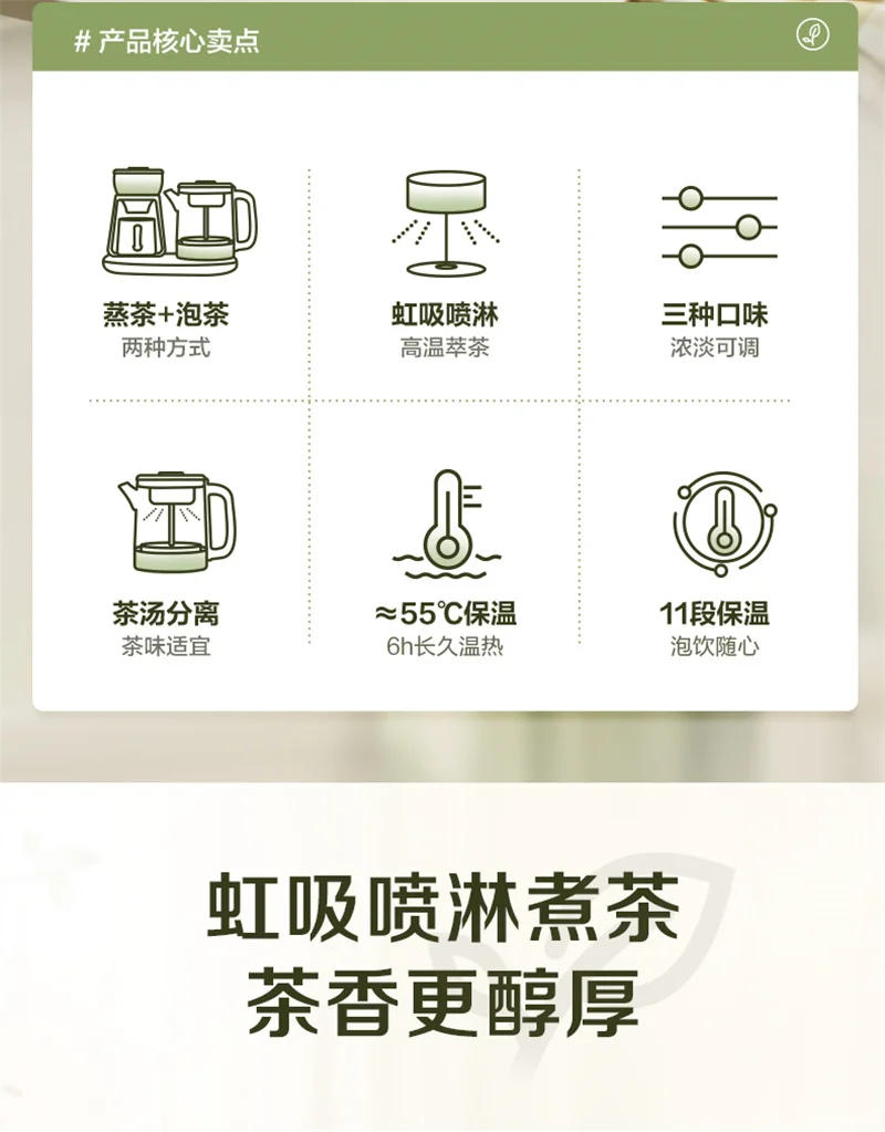 Description Picture 3 of itemElectric Kettle 220V Home Spray Type Teapot Automatic Health Samovar غلاية ماء hervidor авточайник bouilloire électrique