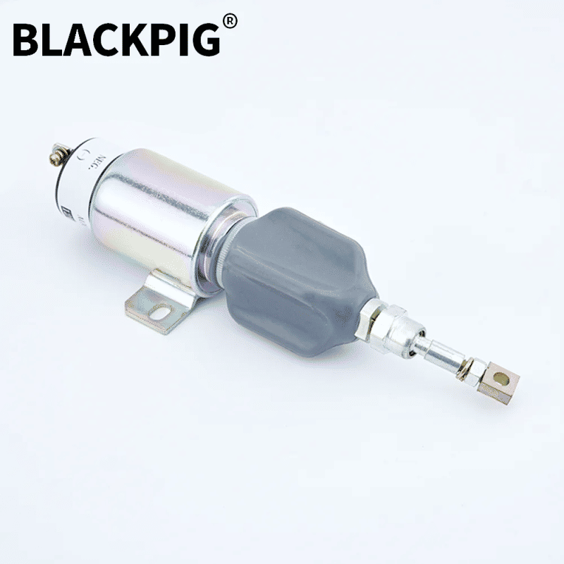 Description Picture 5 of itemDC 12V 24V Diesel Engine Stop Solenoid Valve Electronic Flameout Fuel Switch Generator Parts Normal Open Power on Pull