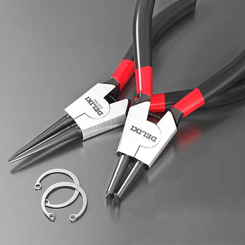 Description Picture 4 of itemCirclip Pliers Needle Nose Pliers Retaining Ring Pliers For Removing Installing Puller Locking Rings Shafts