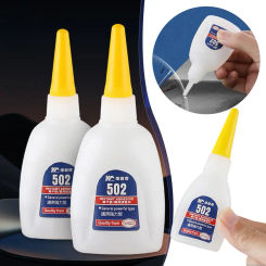 Quick Drying Advertising Wood Leather Acrylic ABS Plastic Instant 502 Adhesive Adhesive G2E9