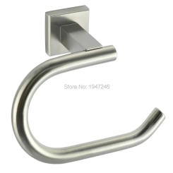 Soild Toilet Paper Holder Bathroom Paper Towel Dispenser Tissue Roll Hanger Brushed Stainless Steel