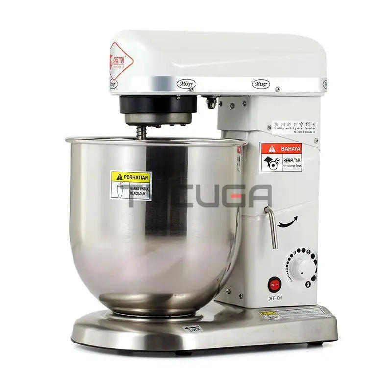 Description Picture 3 of item5/7/10L Electric Stand Dough Mixer Cooking Egg Beater Dough Mixer Machine Commercial Kitchen Appliance Planetary Mixer Bread110V