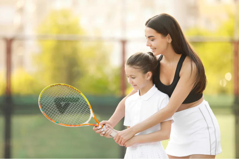 Description Picture 4 of itemAMASPORT Tennis Rackets for Kids Aluminum Alloy 17'' with Cover Bag for Beginner Junior Children Tennis Racquet