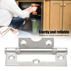 Stainless Steel Hinge Mute Door Window Flat Open Hinge Furniture Hardware Accessories Flat Open Hinge Furniture Accessories