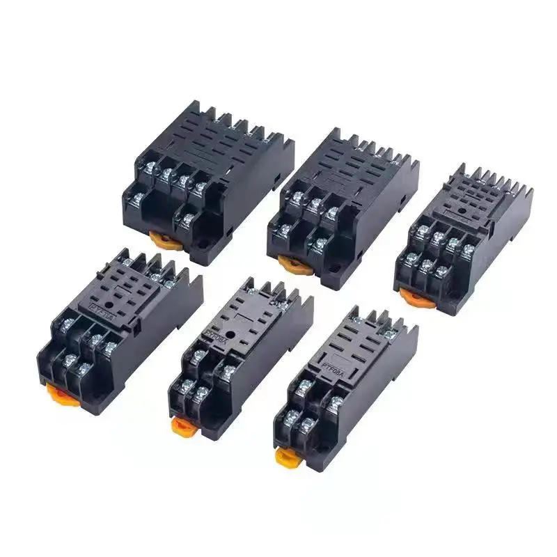 Description Picture 2 of item1pcs 8 Pin Power Timer Relay Socket Base Holder PYF08A for HH52P MY2J