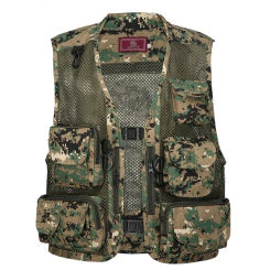 Fishing Photography Vest Summer Multi Pockets Mesh Jackets Waterproof Quick Dry Waistcoat Detachable Outdoor Life Jacket 낚시조끼