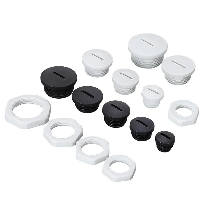 Description Picture 4 of item1/5/10pcs Nylon Waterproof Plug With Nut Waterproof Nylon Thread Hole Plug