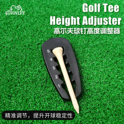 1pc Golf Tee Height Tool Adjustable Precision Tees Height Setter Golf Training Aid for Consistent Swings Accessories