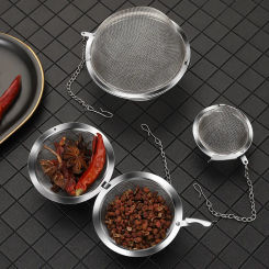 1PC Stainless Steel Tea Ball Strainer Tea Infuser Sphere Locking Spice Mesh Infuser Tea Filter Strainers Kitchen Tools Theezeef