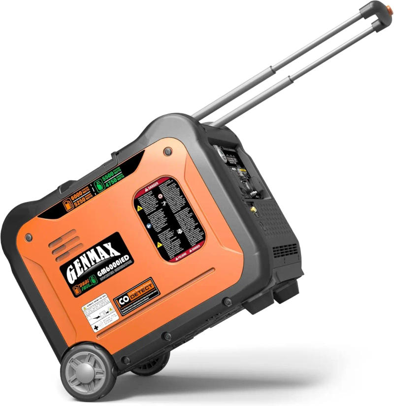 Description Picture 6 of itemPortable Generator 6000W Super Quiet Dual Fuel Portable Engine with Remote Electric Start Ultra Lightweight for Backup Home Use