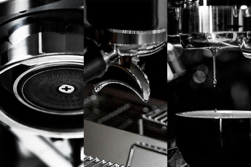 Description Picture 4 of itemItalian Semi-automatic Coffee Machine Small Household Coffee Machine with Adjustable Temperature Milk Frothing Steam Machine