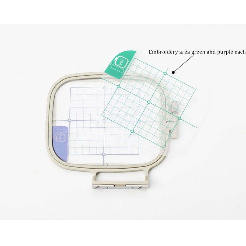 Description Picture 5 of item4 Pcs Adjustable Embroidery Hoop for PE700 PE780D PE770 Embroidery Machine Hoop