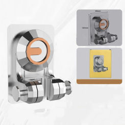 New Shower Head Holder Adjustable Wall Mounted Shower Holder Without Punching Showerhead Handheld Bracket Bathroom  Accessories